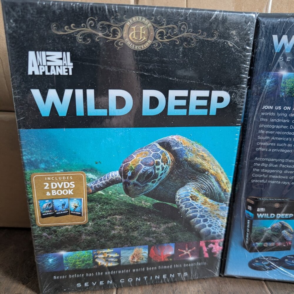 Brand New, Animal Planet Wild Deep Complete DVD Set